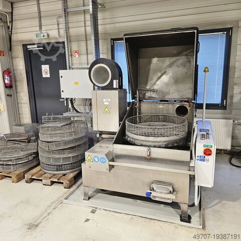 Rotating basket cleaning spray machine SUMMA-SUMPERK DC3/OSK Parts cleaning degreasing system