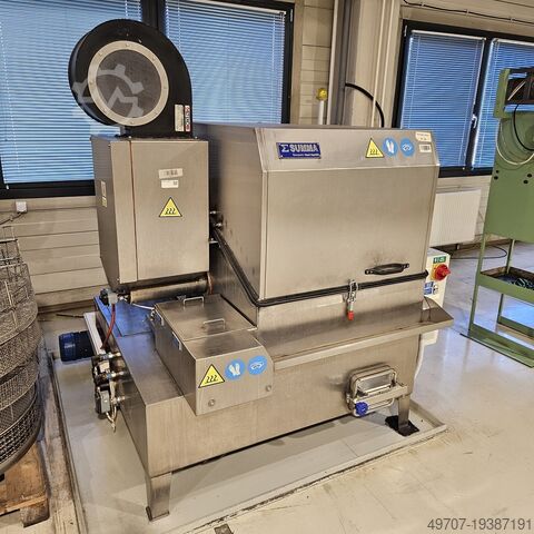 Rotating basket cleaning spray machine SUMMA-SUMPERK DC3/OSK Parts cleaning degreasing system
