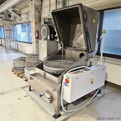 Rotating basket cleaning spray machine SUMMA-SUMPERK DC3/OSK Parts cleaning degreasing system