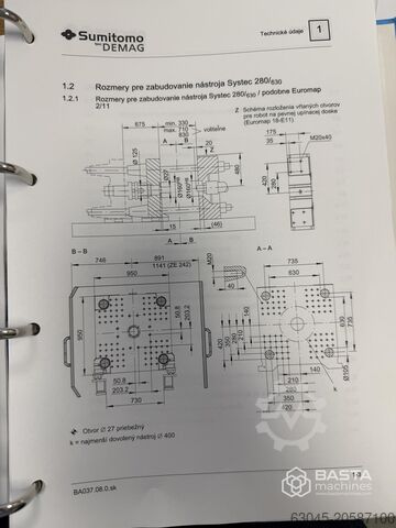 Demag Systec 280/630-600 (2012) linear robot Wittmann Demag Systec 280/630-600