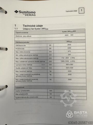 Demag Systec 280/630-600 (2012) linear robot Wittmann Demag Systec 280/630-600