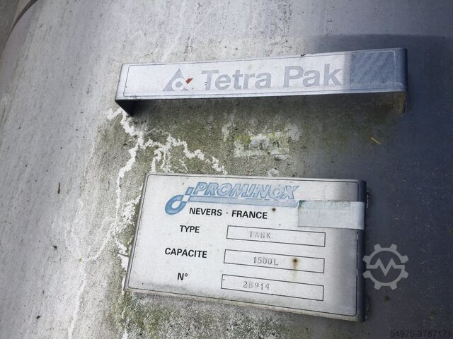 Tank insulated stainless steel storage tank Prominox