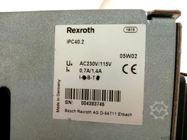 Steuereinheit R911306516-102 REXROTH IPC40.2G1A-512N-P8C-ND-NN-FW