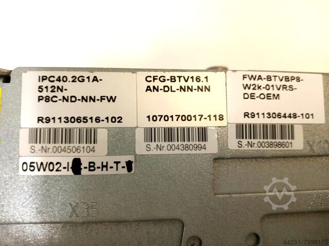 Steuereinheit R911306516-102 REXROTH IPC40.2G1A-512N-P8C-ND-NN-FW