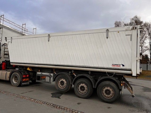 Tipper semitrailer SCHMITZ CARGOBULL SKI 24 Großraum Alu Kastenmulde Kombitür