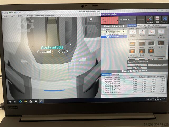 Measuring system Keyence WM-3000 gegen Gebot against bid