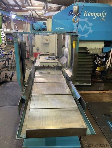 CNC bed milling machine MTE Kompakt Plus