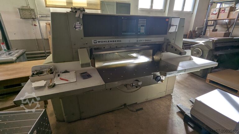 Papierschneidemaschine Baumann-Wohlenberg 115