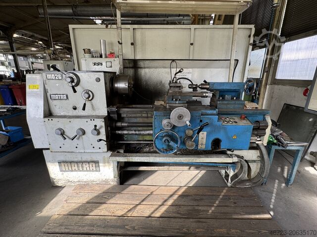 Lead/traction spindle lathe Matra MD26