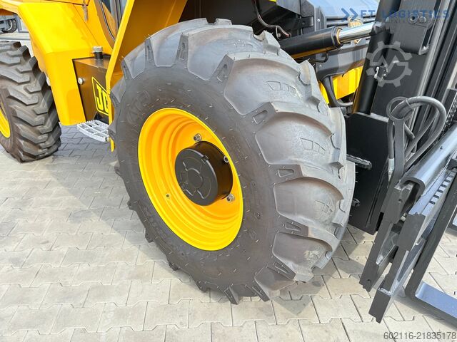 Off-road forklift JCB 940 / TRIPLEX 4500 / FREE-LIFT NEW TIRES