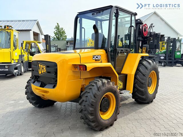 Off-road forklift JCB 940 / TRIPLEX 4500 / FREE-LIFT NEW TIRES