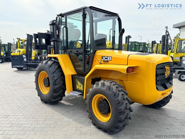 Off-road forklift JCB 940 / TRIPLEX 4500 / FREE-LIFT NEW TIRES