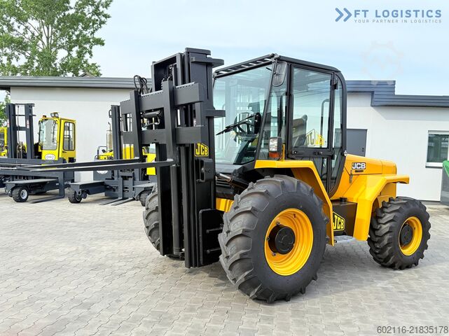 Off-road forklift JCB 940 / TRIPLEX 4500 / FREE-LIFT NEW TIRES
