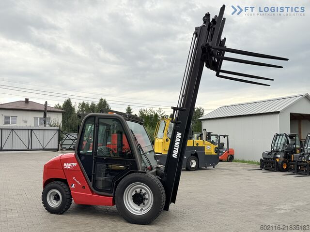 Off-road forklift Manitou MSI30 / DIESEL / DUPLEX 3350 / CABIN