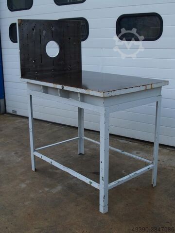 Measuring and marking plate made of heavily ribbed cast steel/grey cast iron, cast plate, alignment   