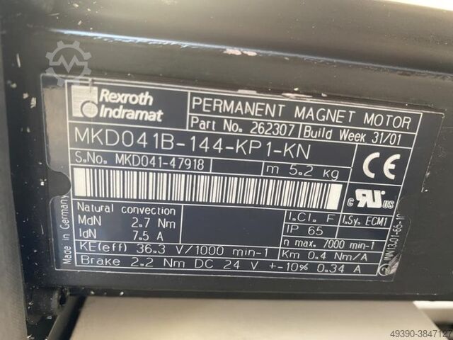 Mitre cross-cut saw for aluminum (special machine construction with 4 servo motors), circular saw, m