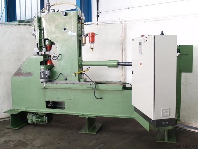 Taumelnietmaschine Doppel-Nietautomat mit Rundtakttisch, Ideal für den Bau einer Sondermaschine DUNKES DN 4