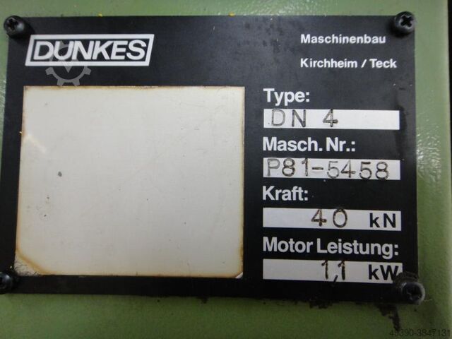 Taumelnietmaschine Doppel-Nietautomat mit Rundtakttisch, Ideal für den Bau einer Sondermaschine DUNKES DN 4