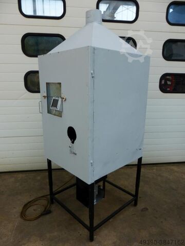 Schweißdrehtisch - Schweißdrehvorrichtung mit Umhausung, Schweißdrehautomat, Rundschweißvorrichtung  