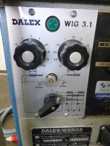 WIG Schweißmaschine, Elektro Schweißgerät, WIG Schweißmaschine, E-Schweißmaschine auch für Stabelekt DALEX TGKW 55 (AC-DC)