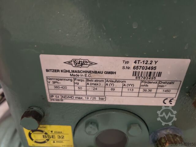 Chiller Bitzer GEA 