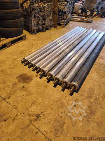 Aluminum material handling rollers Aluminum rollers for paper processing 