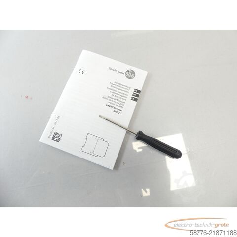 Component IFM SR0127 Auswerteeinheit SN: 128773 - ! -
