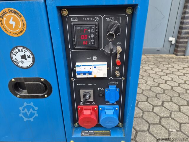  CGM S9000 Dual 9kva diesel Nieuw Ongebruikt.