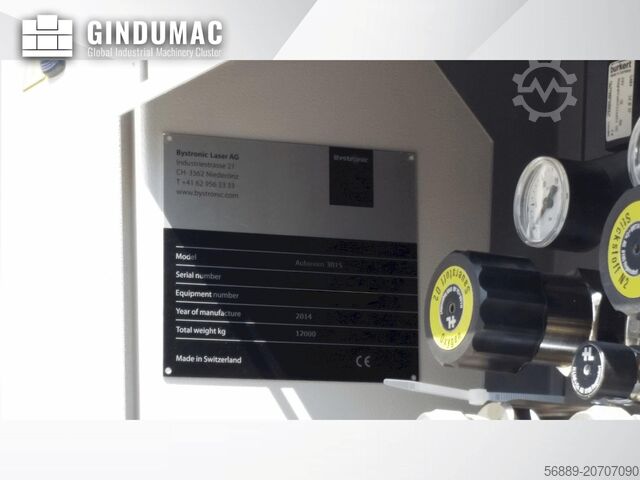 CO2-Laserschneidmaschine Bystronic ByAutonom 3015
