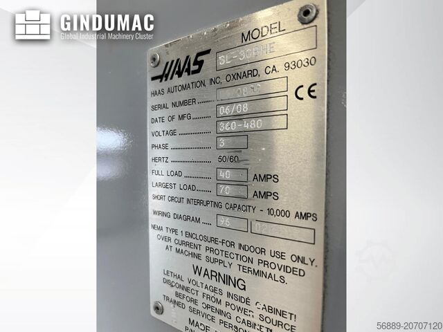 Horizontal Turning Machine HAAS SL-30