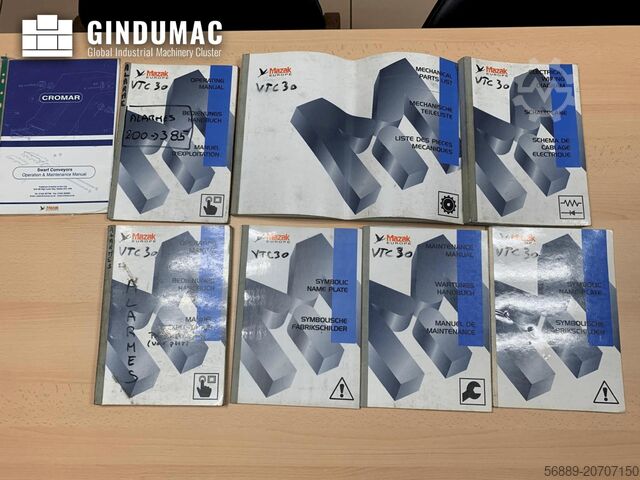 VERTIKALES BEARBEITUNGSZENTRUM Mazak VTC 30C