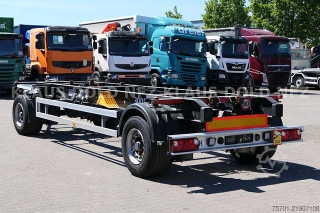 Swap chassis trailer KRONE AZ BDF Wechselfahrgestell BPW-Achsen