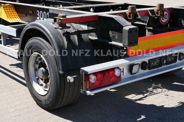 Swap chassis trailer KRONE AZ BDF Wechselfahrgestell BPW-Achsen