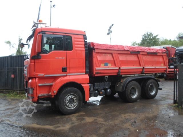 Tipper truck MAN TGX 33.540/6x4/MEILLER-BORDMATIC