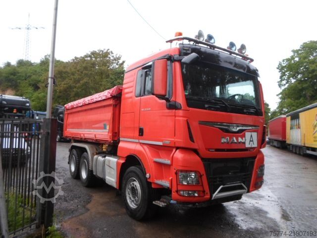 Tipper truck MAN TGX 33.540/6x4/MEILLER-BORDMATIC