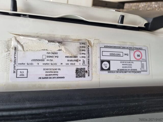 Closed box Mercedes-Benz Sprinter 513 CDI Koffer 21kub 130 pk Euro 5B GV...