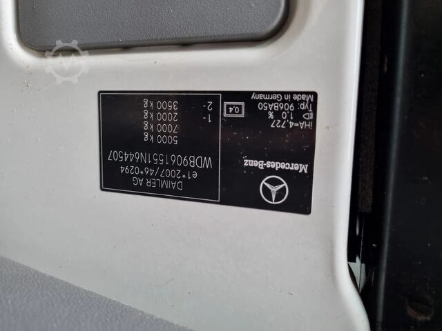 Closed box Mercedes-Benz Sprinter 513 CDI Koffer 21kub 130 pk Euro 5B GV...
