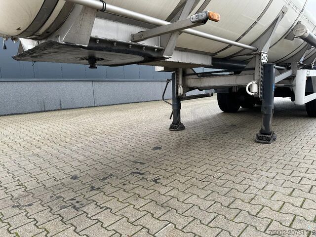 Food tanker Van Hool LEBENSMITTEL / 39.000L / 3-KAMMER / INOX / NL-A...