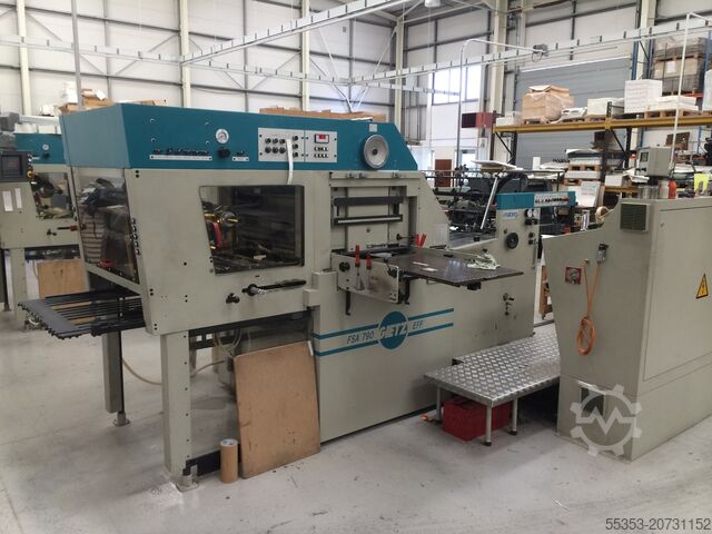 Gietz Heißfolienprägepresse Gietz FSA 790 EFF