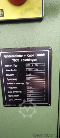 Tieflochbohrmaschine Gildemeister und Knoll