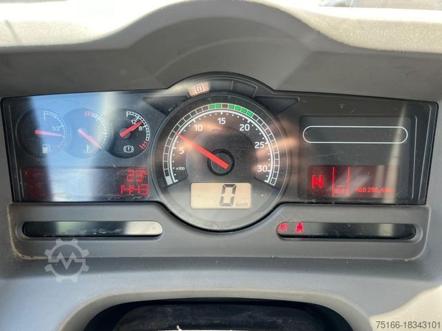 Box truck RENAULT MIDLUM 220 DXI Koffer 7,35 m LBW 1,5 to. Klima