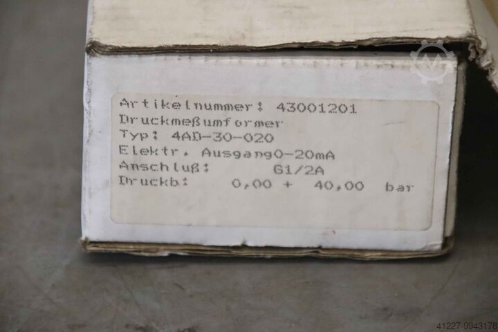 Pressure sensor Jumo 4 AD-30-020