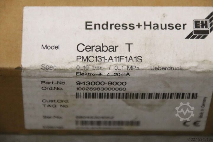 Pressure sensor Jumo Cerabar T PMC131-A11F1A1S