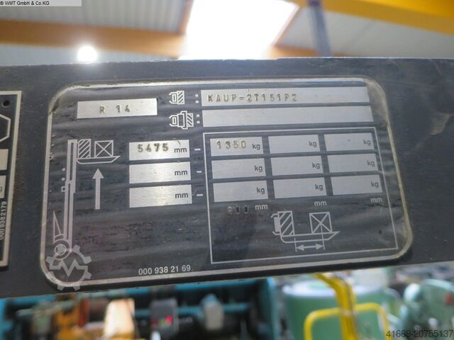 Schubmaststapler LINDE R14