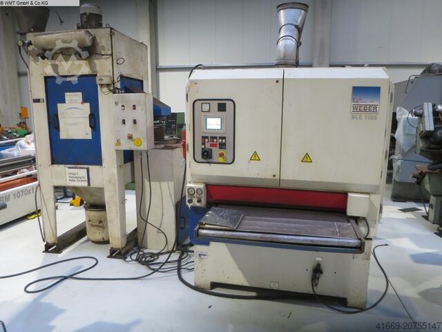 Blechentgratungsmaschine WEBER BLC-1P-1100