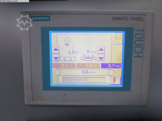 Blechentgratungsmaschine WEBER BLC-1P-1100