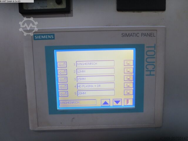 Blechentgratungsmaschine WEBER BLC-1P-1100