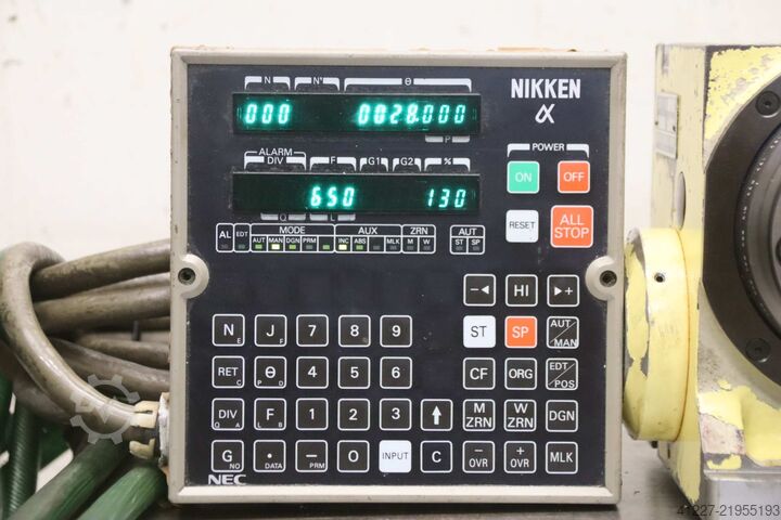 CNC rotary table NIKKEN CNC-100 P-105