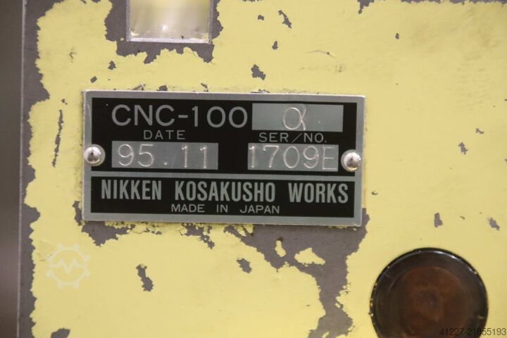 CNC rotary table NIKKEN CNC-100 P-105