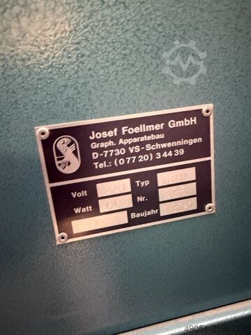 Paper counter FOELLMER Rotomatik 620